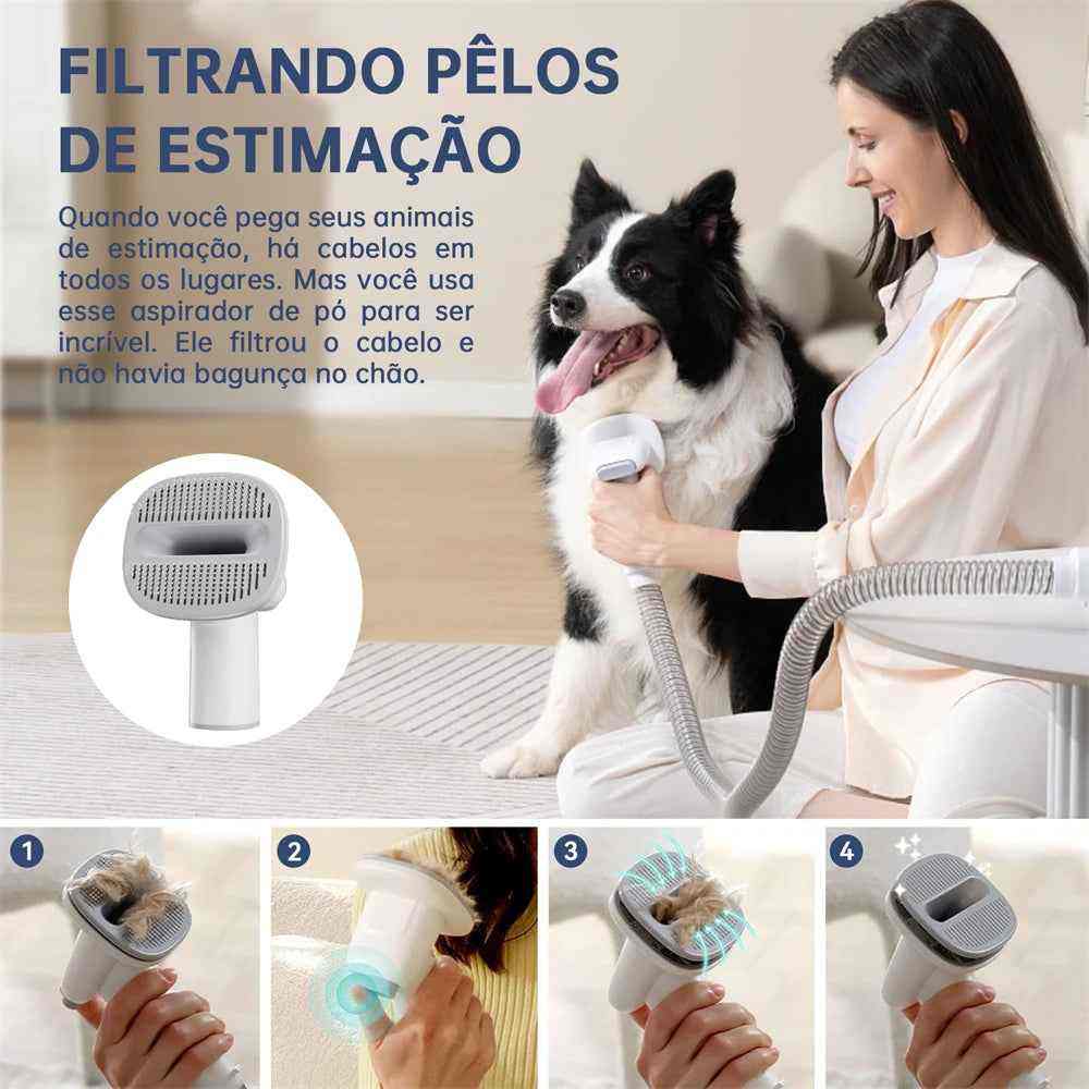 Kit de Tosa Higiênica para Pets 5 em 1 + Acessórios - Mundo Animalito